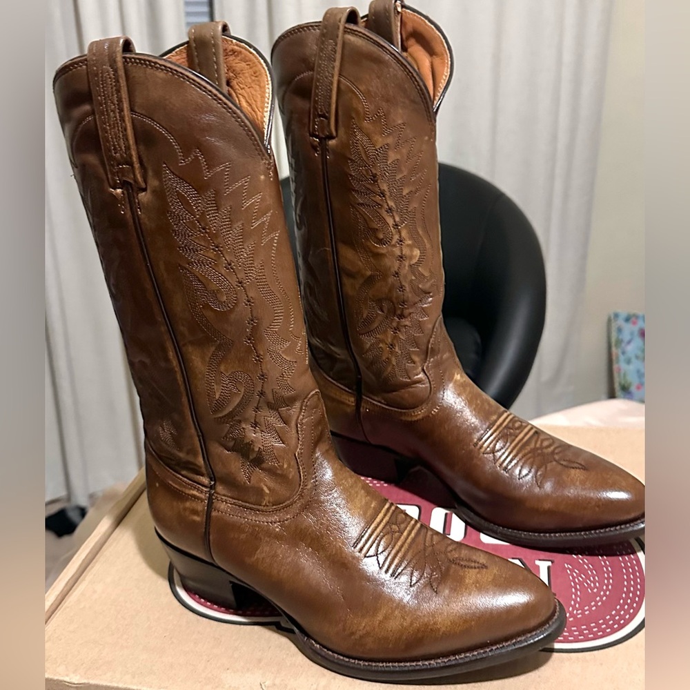 Nocona Men's Boots Imperial Calf NB2007 7.5 EE  EUC